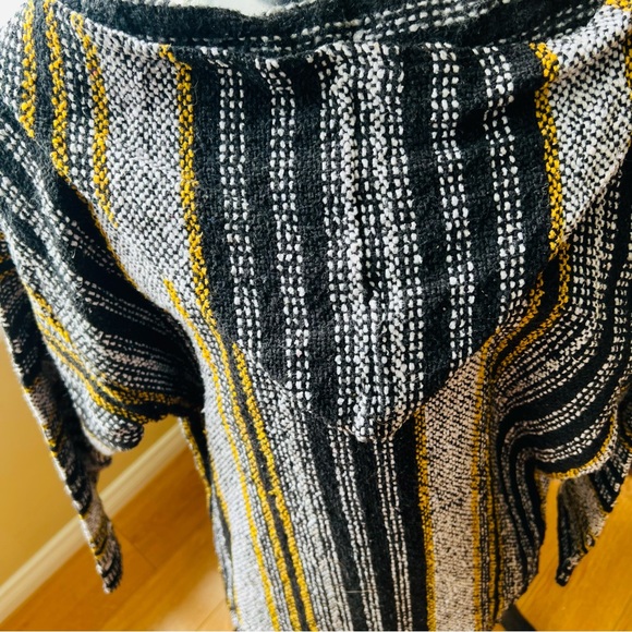 Men’s Baja yellow/black/white Hoodie, SZ L - Picture 3 of 3